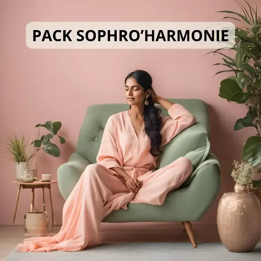 PACK SOPHRO'HARMONIE - 8 séances individuelles de sophrologie pour femme